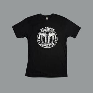 American Gunfighter Black Graphic T-Shirt - Men’s Small